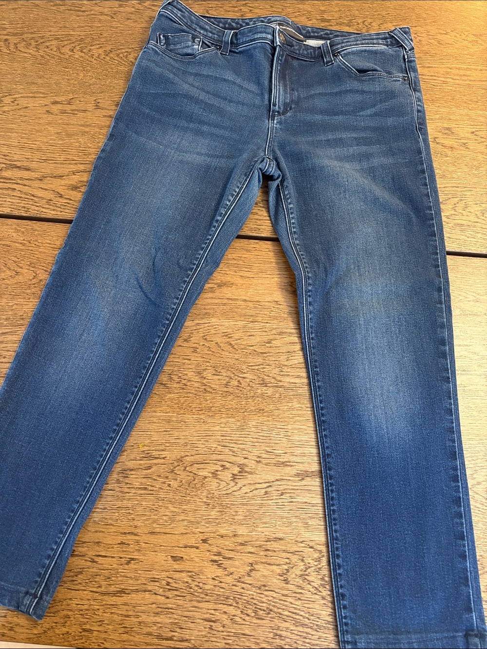 Emporio Armani Women's Slim Straight Jeans - Blue Denim